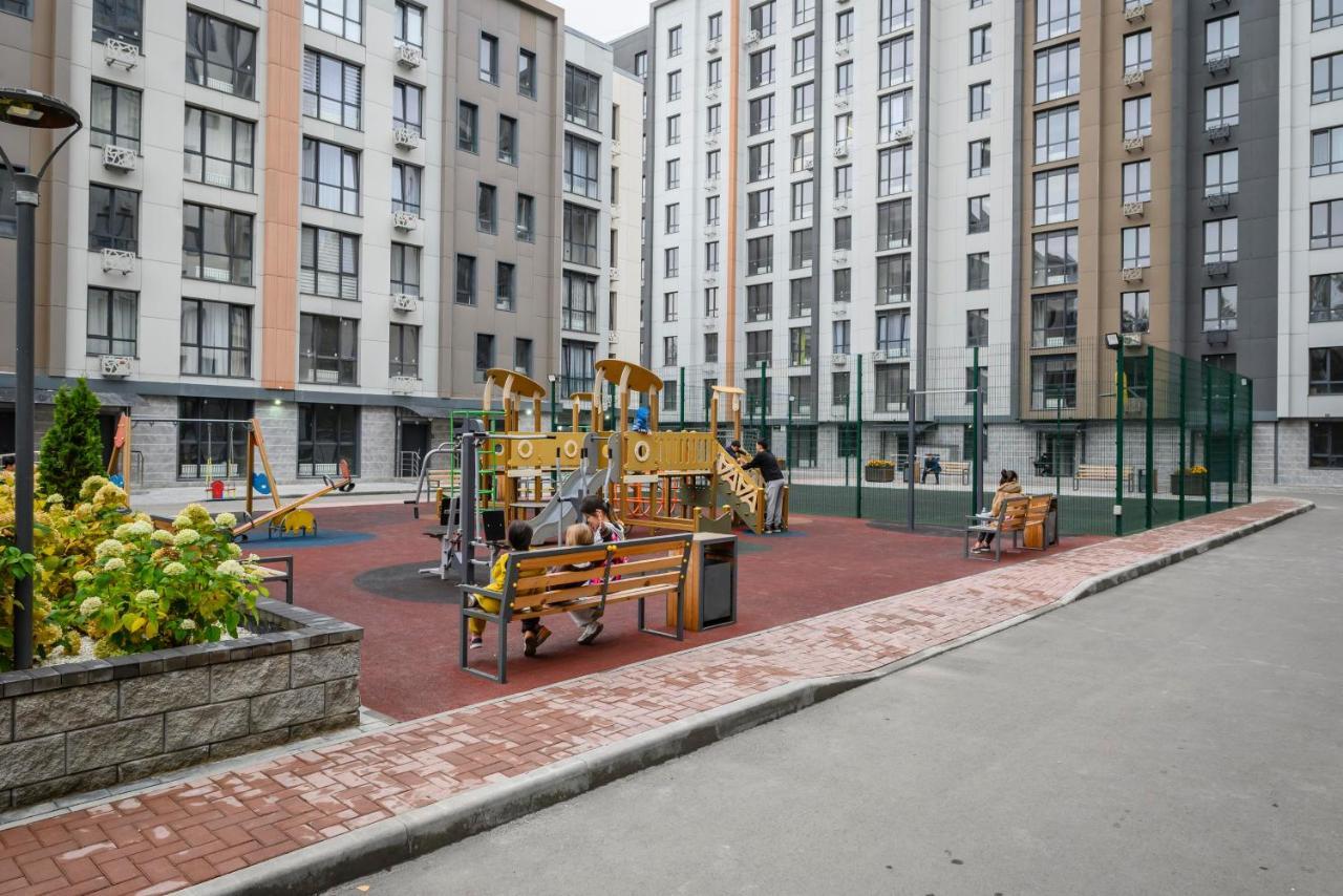Как Дома -Квартира В Центре На 4 Человек 阿拉木图 外观 照片